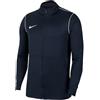 Nike Park 20, Giacca Sportiva Unisex-Adulto, Ossidiana/Bianco/Bianco, 8-9 Anni