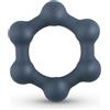 Boners Hexagon Cockring Steel Balls 7.5 cm