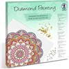 Ursus 43520011F - Diamond Painting Mandala Set 11, Kit Artigianale con Tela e Pietre nei Toni del Rosso, Giallo e Verde