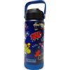 BORRACCIA SEVEN STREET ACCIAIO INOX COPERCHIO ANTIPOLVERE CON CANNUCCIA da 550ml