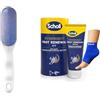 Dr. Scholl's Scholl Lima per Piedi Manuale in Nano Vetro per Una Rimozione Delicata Della Pelle Dura e Callosa + Scholl Overnight Foot Renewal Kit, Kit Notturno per la Cura dei Piedi Secchi e Screpolati