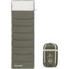 Naturehike Sacco a Pelo Traspirante Impermeabile 4 Stagioni Design Connettibile Compatto e Portatile con Sacca di Compressione Lavabile in Lavatrice 190x75cm Ideale per Campeggio e Viaggi Nero