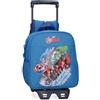 Marvel Joumma Marvel Avengers Heroes Zaino prescolare con carrello blu 23 x 25 x 10 cm Poliestere 5,25 L, blu, Taglia unica, Zaino prescolare con carrello