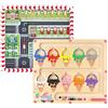 Konijiwa Giochi Bambini Bambina Bambino 3 4 5 anni Giochi Montessori 3 in 1 Labirinto Magnetico di Colori e Numeri Giocattoli regalo bambina bambino Giocattoli Per I'ordinamento Dei Colori Per Bambini