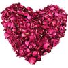FINEVERNEK 1 Litro Petali di Rosa Essiccati Naturali, Rosa Rossa, per Pediluvio, Bagno, Spa, Matrimonio, Boda, Fragranze per La Casa, Accessori Fai da Te