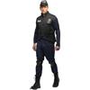 Boland - Costume da agente SWAT per uomo, 8 pezzi, costume in maschera per feste a tema, Halloween o carnevale, polizia