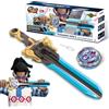 INFINITY NADO trotola per bambini, giocattolo in metallo, per bambini, da 5, 6, 7, 8, 9, 10, 11, 12 anni, Power Pack Gold Warrior Phoenix