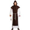 Boland - Costume da monaco per adulto, 3 pezzi, costume in maschera per feste a tema, Halloween o carnevale