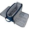 Gloppie Beauty Case Uomo Trousse da Viaggio Borsa da Toilette, Impermeabile Beauty Case con Gancio Organizzatore Cosmetici per Donna, Portatile e Resistente, Blu