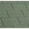 Gartenpirat tegole bituminose rettangolari per 2m² di superficie del tetto, color verde, Farbe Bitumen 2m²