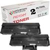 universo cartuccia® MLT-D111L MLT-D111S SU799A 1800 copie 2 X Toner compatibile con Samsung Xpress M2026W M2026 SL-M2070 SL-M2070W SL-M2070F SL-M2070FW M2020W M2020 M2022 M2022W (TONER X2)