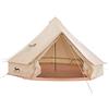 TOMOUNT - Tenda a campana, 3 m, 4 m, per 4-6 persone, in cotone, adatta per campeggio, come tipi, tenda a piramide per gruppi e famiglie, per attività all'aperto