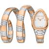 Roberto Cavalli by Franck Muller Orologio Analogico al Quarzo Donna con Cinturino in Acciaio Inox RV1L186M0061
