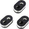 LbsAMP 3 Pezzi Filtro Aria per Parti del Motore Briggs & Stratton 798452 e 5432 Filtro Aria per Tosaerba con Guida da Terra 593260 Sostituito 798339 093000ER 09P0000ER Motore 4247 5432K