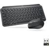Logitech MX Keys Mini Combo for Business tastiera Mouse incluso RF senza fili + Bluetooth QWERTY US International Grafite