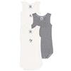 Petit Bateau A0a1n Body, Variant 1, 6 Mesi (Pacco da 3) Unisex-Bimbi