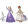 Hasbro Disney Frozen Elsa, Anna ed Olaf Multipack, Personaggi Ispirati al Film F