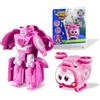 Super Wings Transformations Supercharged Dizzy Pet, figura di gioco per bambini alta circa 6 cm, figura di aeroplano e robot giocattolo per bambini e bambine di 3 anni e oltre