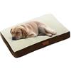 Ellie-Bo, Letto per Cani con Finta Pelle Scamosciata e Pelle di Pecora, Rivestimento per Gabbie e ceste per Cani, Misura Extra Large, 106,7 cm