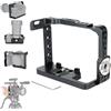 NICEYRIG A7 III/A7R III/A7R II/A7S II/A7 II gabbia fotocamera con HDMI Cavo Arri Style rosette per Sony A7III/A7II/A7RII/A7SII/A7RIII camera