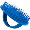 Denman (Blue) Scalp Massager and Detangling Hair Brush for Thick or Thin Hair, Curly or Straight Hair - use in the Shower or Bath - Head and Beard Scrubber - For Women and Men, D6