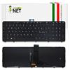 new net - Tastiera Compatibile con HP ZBook 15 G1, 15 G2, 17 G2, 17 G1 [Frame Nero - Retroilluminata - Italiana]