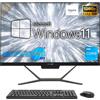 SIMPLETEK - Computer All in One Touch Screen 24 FHD | Core i3 | 16GB RAM | SSD 240GB | Windows 11 Pro | Webcam 2K Integrata | HDMI, WiFi 5 e BT 4.2