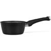 Avilia Casseruola con Rivestimento di Microsfere di Ceramica a 1 Manico per Zuppe e Salse - Pentola Antiaderente con 1 Manico, in Alluminio, 16x7.5cm, 1240cc
