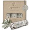 Copalosanto 3 Unita di Salvia Bianca Da Bruciare Per Purificazione E Meditazione Idee Regalo Donna Originale Utile Set Aromaterapia Relax Casa Con Incenso Naturale Non Tossico Oggetti Decorativi Spiritualita