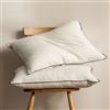 BPC Cuscino Letto Hotel in Piume e Piumino d'Oca 50x75 cm Set di 2,