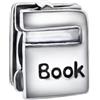 JiaRong Charms Ciondolo a forma di libro in argento Sterling 925, per braccialetti Pandora
