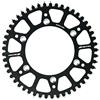 SCAR Corona Ergal Compatibile con KTM SX/SXF/EXC/EXCF 125 150 250 300 350 450 500 93-26 HUSQVARNA TC FC TX TE FE FX 14-26 GASGAS MC MCF EC ECF 21-26, Nero - 52 denti