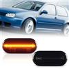 POPMOTORZ LED Indicatori di Direzione, 2 Pezzi Frecce Laterali con Canbus Senza Errori Luci Laterali per VW Golf MK3 MK4 Jetta Passat B4 B5 SEAT Altea MK1 Ibiza MK2 MK3 MK4 Fiesta MK5 Focus MK2