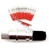 WOLOVO 15pcs 45 gradi Graphtec CB09 CB09U Lama Silhouette Cameo Craftrobo Taglio Plotter Vinile Cutter Blade Blade Holder