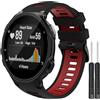 Th-some Cinturino per Garmin Forerunner 735XT - Silicone Braccialetto Sportivo di Ricambio per Garmin Forerunner 235, Sportivo Cinturino Compatibile con Garmin Forerunner 735XT/235/220/230/620/630