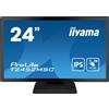 iiyama ProLite T2452MSC-B1 Monitor PC 60,5 cm (23.8) 1920 x 1080 Pixel Full HD LCD Touch screen Multi utente Nero [T2452MSC-B1]