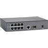 LevelOne FGP-1000W90 switch di rete Fast Ethernet (10/100) Supporto Power over (PoE) Grigio [FGP-1000W90]