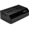 StarTech.com Base de Acoplamiento USB 3.0 con 4 Bahías SATA 6Gbps 2.5 y 3.5 Pulgadas - Docking Station para HDD SSD [SDOCK4U33]