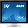 iiyama ProLite T1932MSC-W1SAG Monitor PC 48,3 cm (19) 1280 x 1024 Pixel Full HD LED Touch screen Da tavolo Bianco [T1932MSC-W1SAG]