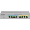 NETGEAR Switch di rete NETGEAR MS108TUP Non gestito L2 2.5G Ethernet (100/1000/2500) Supporto Power over (PoE) Grigio [MS108TUP-100EUS]