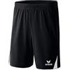 erima, Pantaloni Corti Bambino 5-Cubes, Nero (Schwarz/Weiß), 128 cm