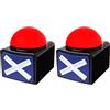 BUYVIKAY Gioco Risposta Buzzer- Suono Pulsante Quiz-Game Show con Luci e Got Talent Famiglia Faid Classroom (2 Pack)