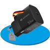 sonero caricatore USB-C, 1x porta USB-C da 33 watt, caricatore rapido GaN, alimentatore USB, caricatore per telefoni cellulari con rilevamento automatico della corrente di carica, nero