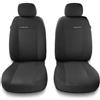 Mossa Coprisedili anteriori compatibili con Mercedes-Benz Classe A W168, W169 (1997-2012) - fodere sedili - set coprisedili auto universali - 2UNE-3