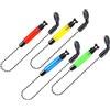 Hirisi Tackle Set di 4 bilanciere Carpa indicatore di morso detettore Pesca Carpa Rosso Giallo Blu Verde