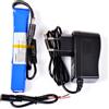 PACCO BATTERIA LITIO 12 VOLT 1600mAh 1,6Ah 12V RICARICABILE 133x23x19mm G1E3