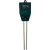 TFA Dostmann tester analogico da giardino, 48.1000, per la misurazione dell'umidità, della luce e del valore pH, per la cura delle piante, verde