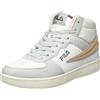 FILA NOCLAF Mid Wmn, Scarpe da Ginnastica Donna, White Vanilla Cream, 42 EU Stretta