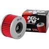 K&N Filtro Olio Powersports - Cartuccia 69x45mm compatibile con Honda (KN-111)