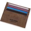Berliner Bags Porta Carte Pelle Uomo Donna, Portacarte Slim Compatto con Protezione RFID, Porta Tessere 8 Carte - Marrone